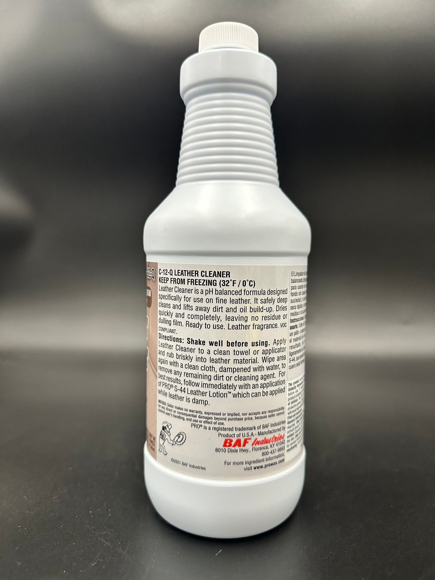 Pro - Leather Cleaner -C-12