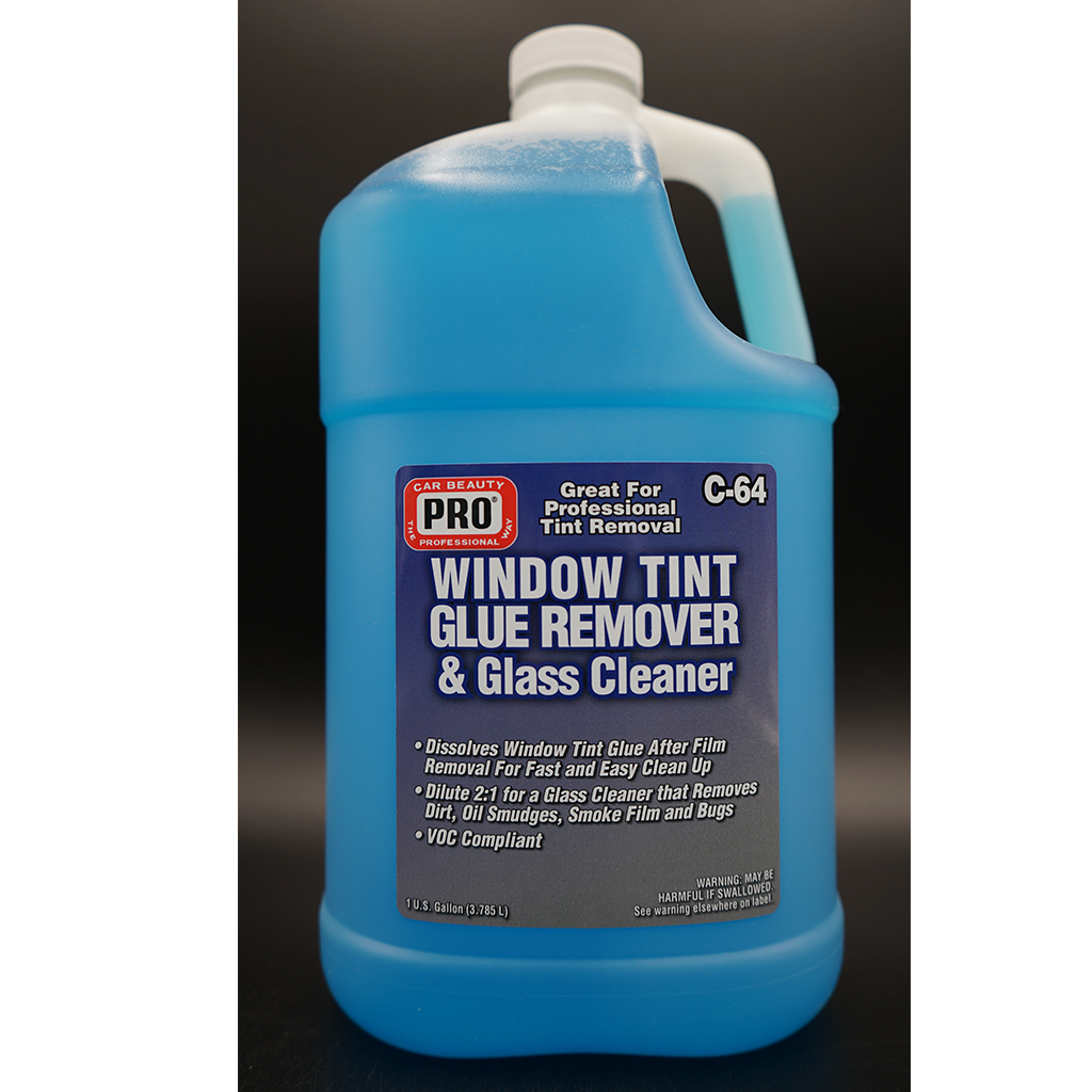 Window Tint Glue Remover