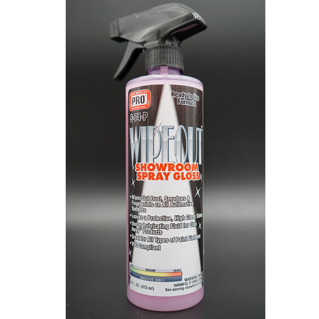Wipeout Showroom Spray Gloss