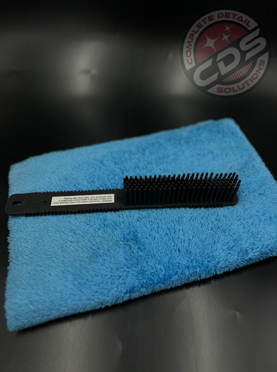 SM Arnold- Pet Hair Removal Brush- Black Rubber- 85-600