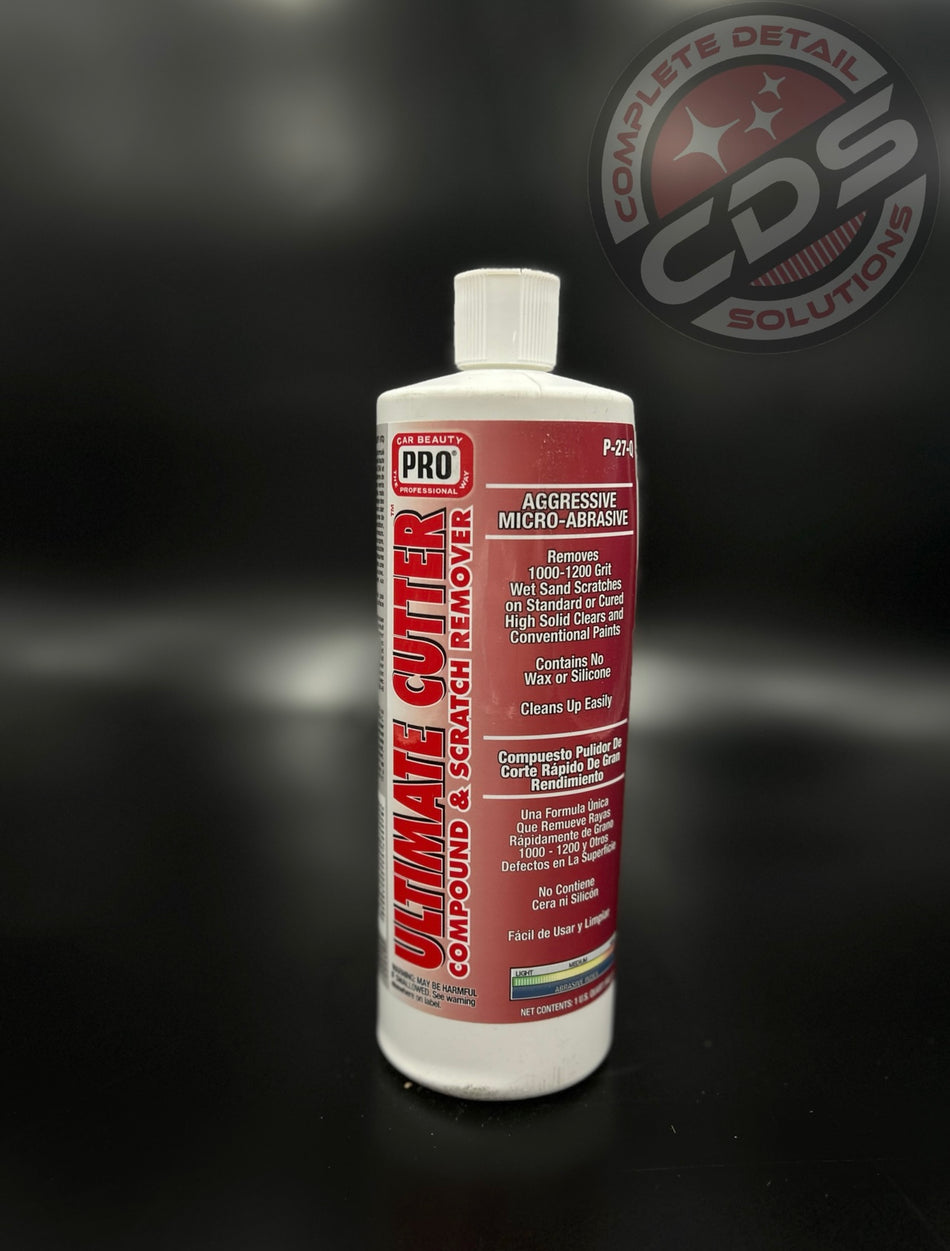 Pro - Ultimate Cutter Compound & Scratch Remover -P-27-Q