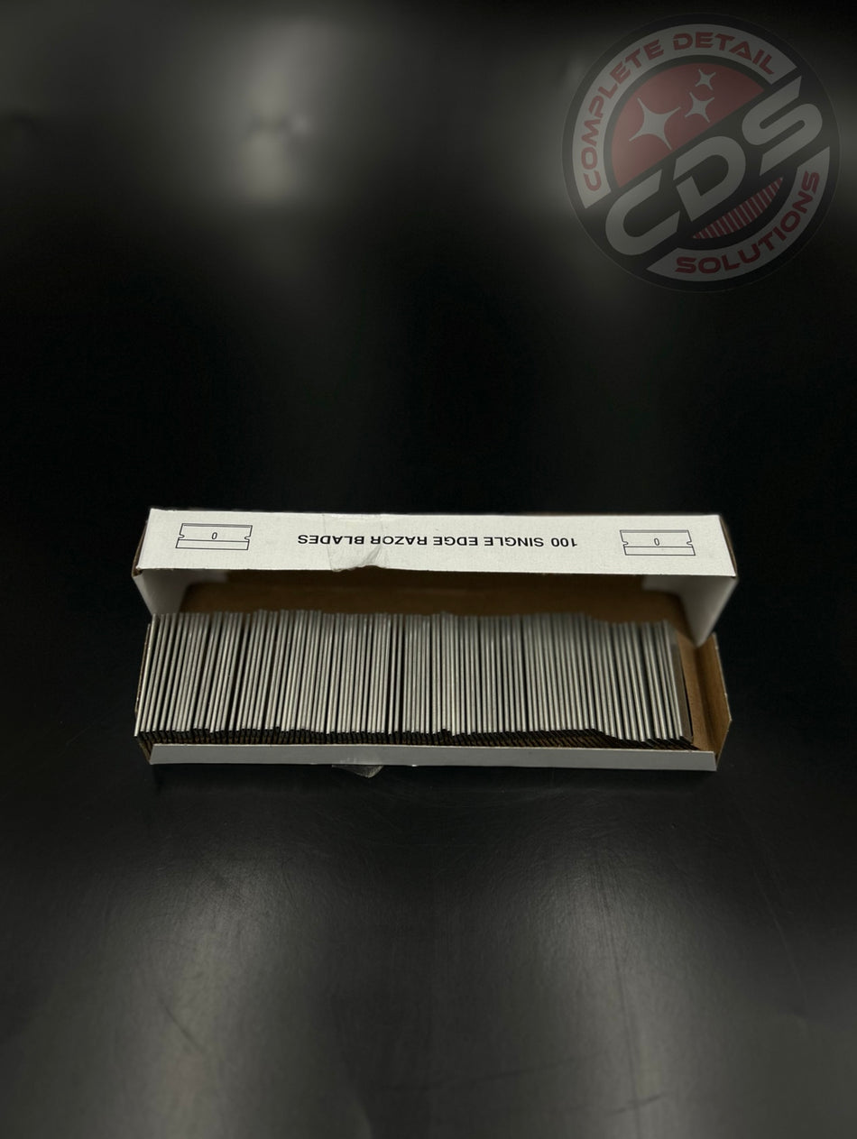 SM Arnold- Metal Scraper Razor Blades #9 quantity 100- RZ-010