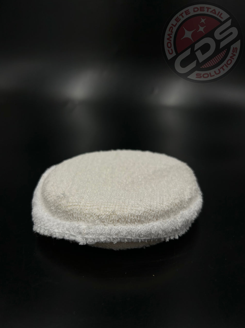 SM Arnold- Cotton Wax Pad Applicator- Round- 85-531