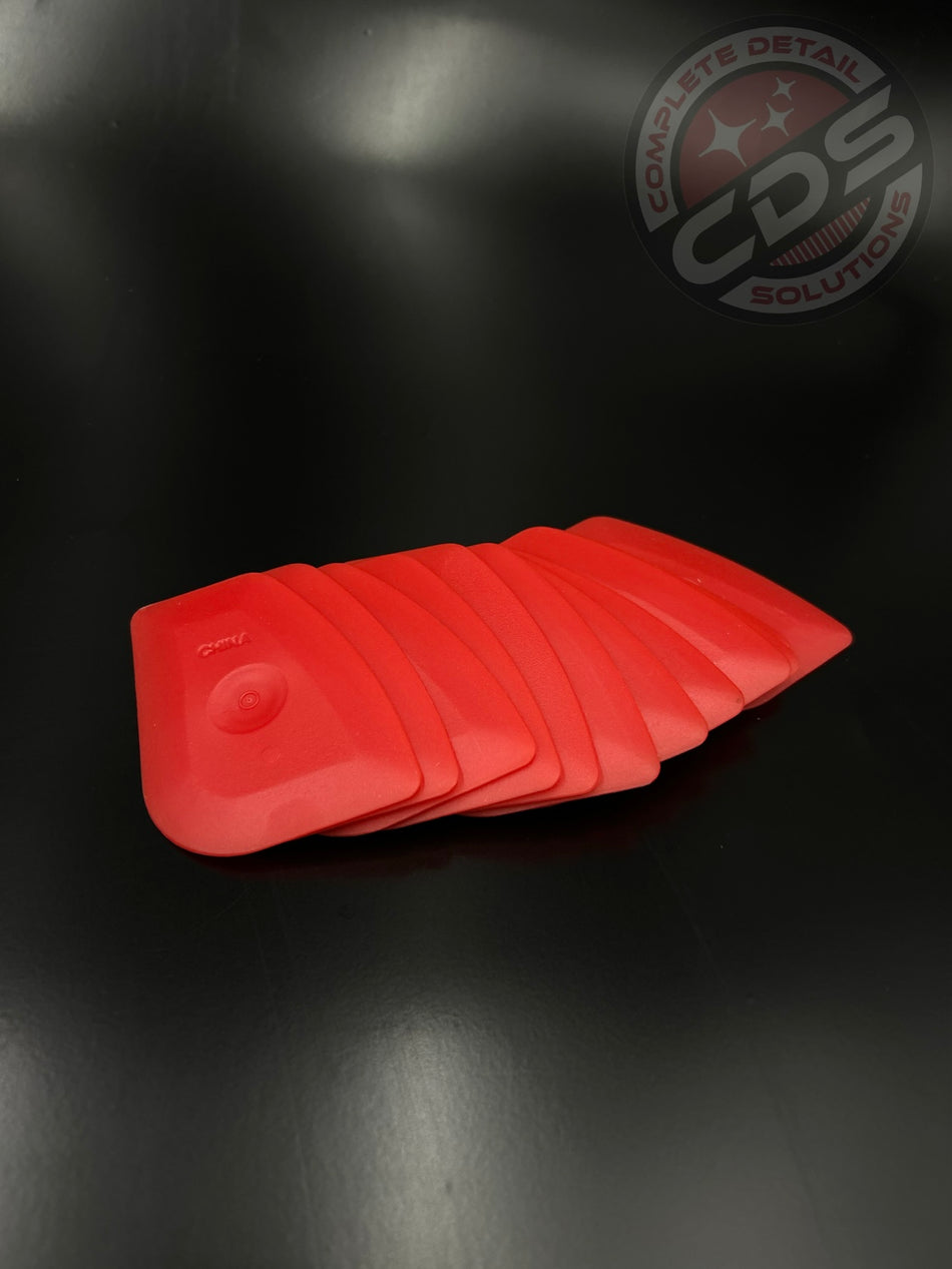 SM Arnold- Multi Surface Plastic Scraper- Red- RZ-020