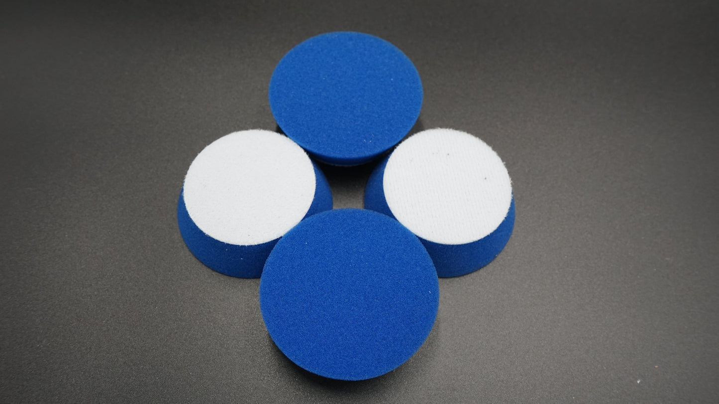 Buff and Shine- 2" Uro Foam Medium Cut Pad- Dark Blue (4 Pack)- 256BN