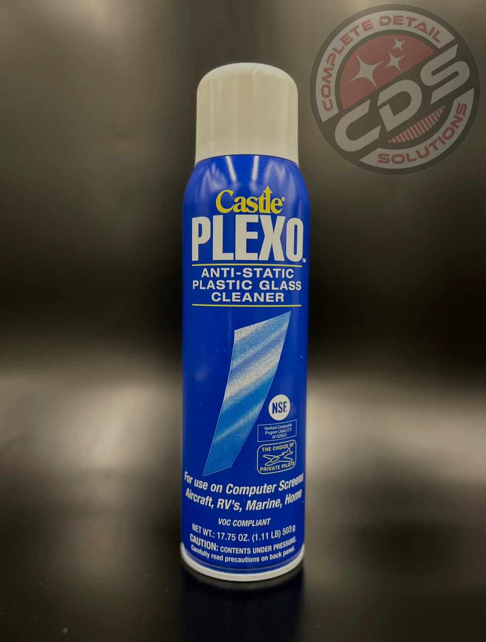 CASTLE® PLEXO™ Anti-Static Plastic Glass Cleaner