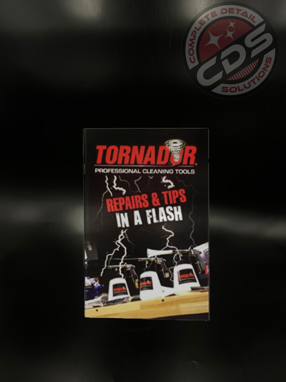 Tornador- Tool Repairs and Tips Booklet- Parts- TR-BOOKLET