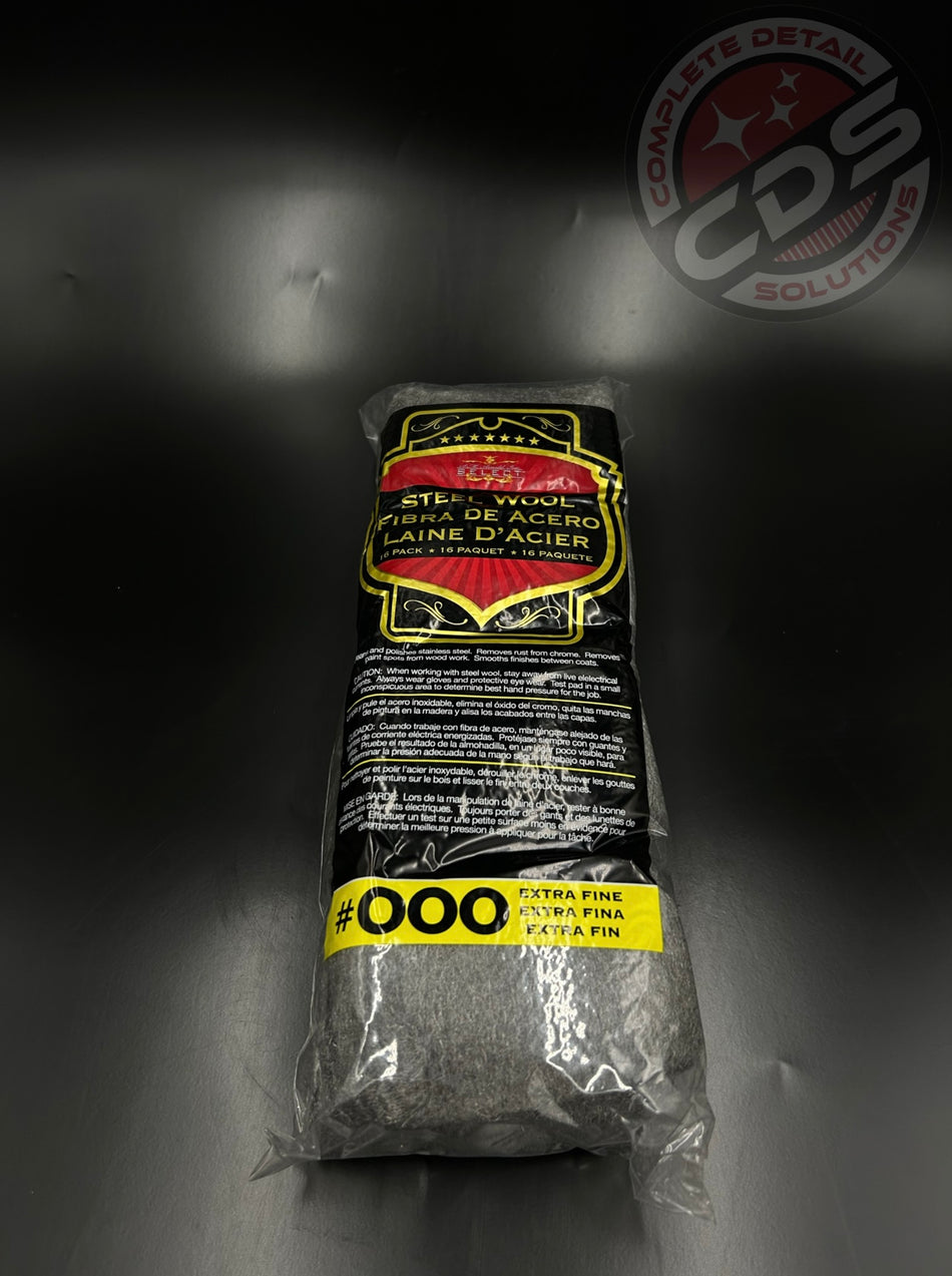 SM Arnold- Steel Wool Package #000- 12 pads- 25-792