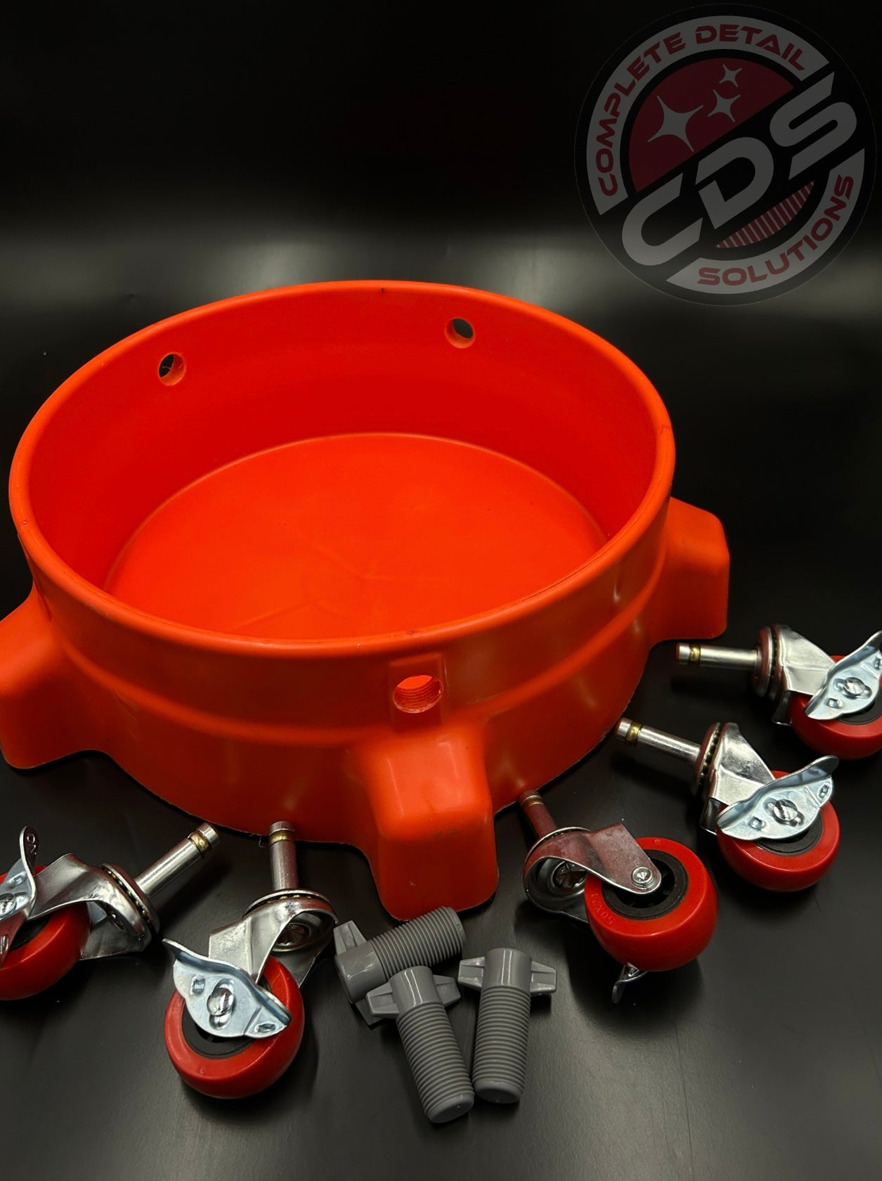 Hi-Tech- Bucket Dolly Red- BD-100R – Complete Detail Solutions