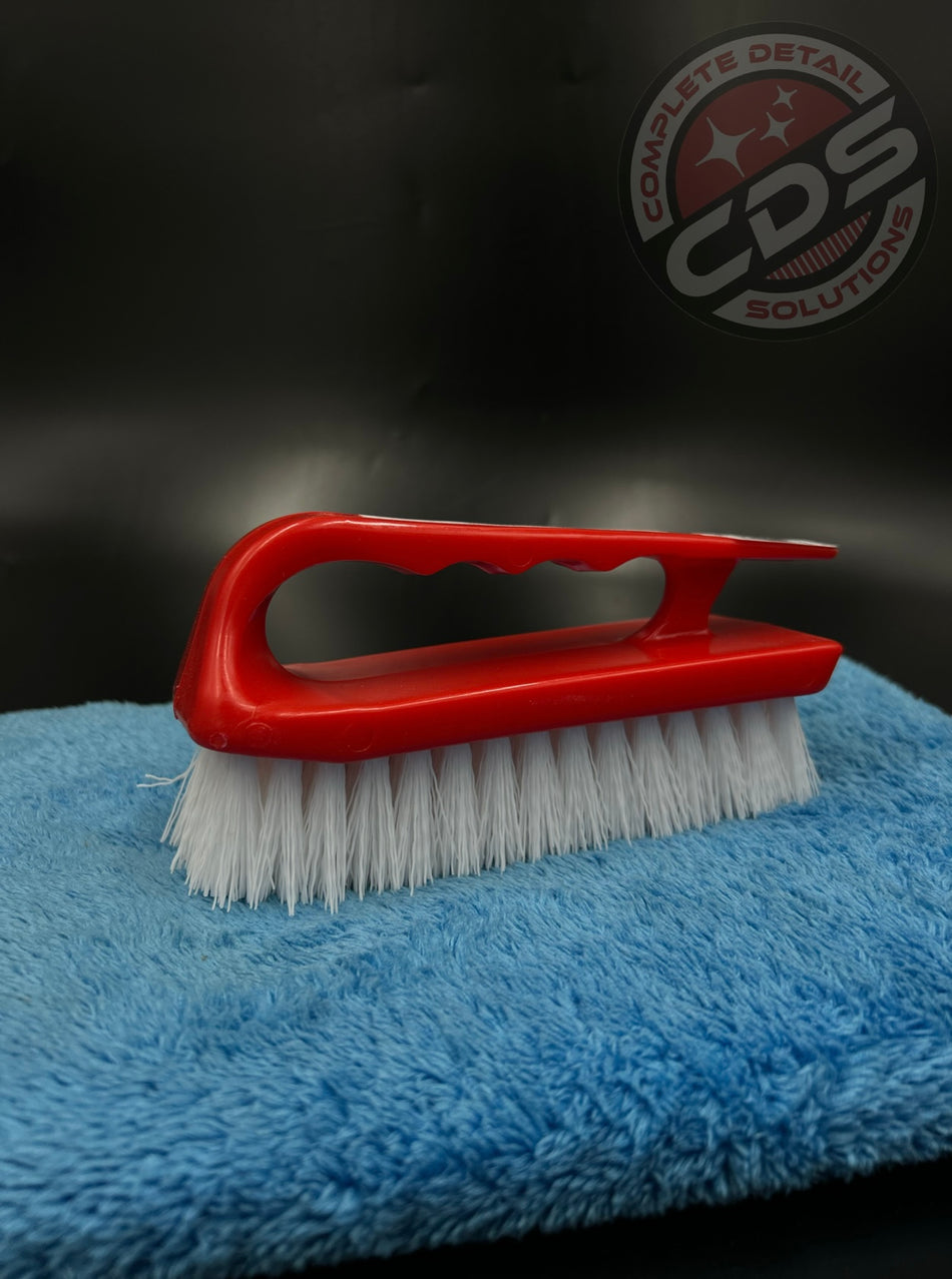 SM Arnold- Iron Detail Scrub Brush- Red- 85-623